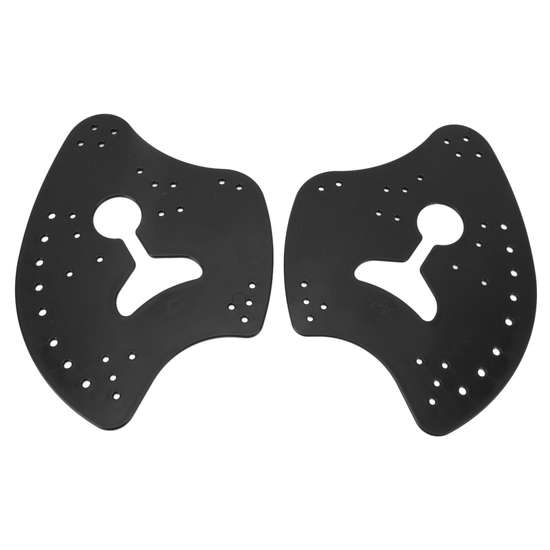 1 Pair Hand Paddles for Swim PP Silicone Adjustable Hand
