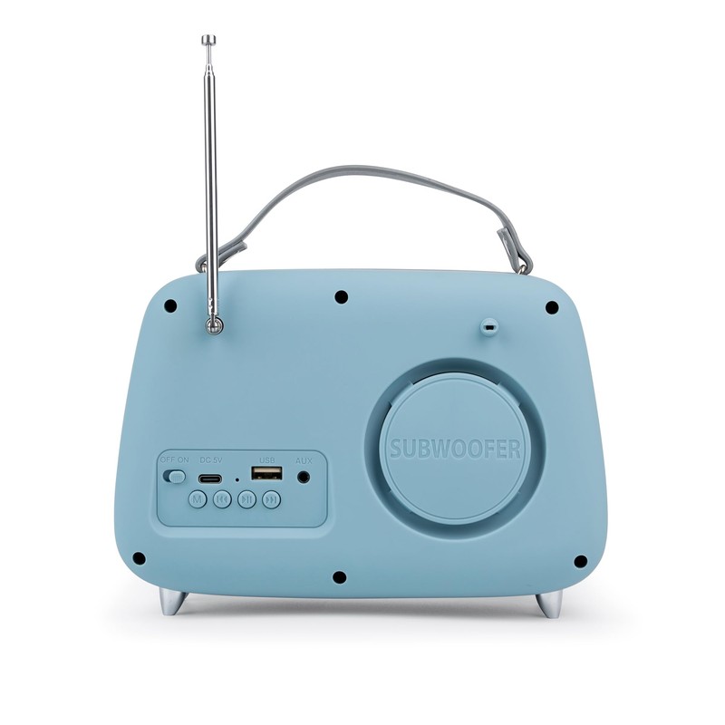 Roxel RFM01 Retro FM Radio Party speaker – Timeless Design,