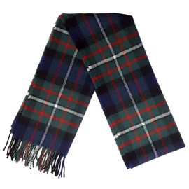 Ferguson Modern Tartan Lambswool Scarf-Made in Scotland