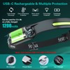 SEVENKA 2 Rechargeable Headlamps, Bright LED Headlamp Flashlight, 1000 Lumen