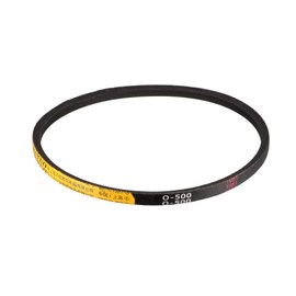 sourcing map O-500 Rubber Machine Transmission Drive Belt 500mm Inner Girth 10mm Width 6mm Height