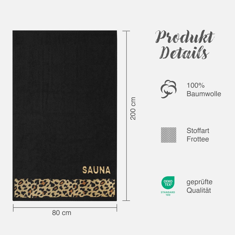 Class Home Collection Sauna Towel 80 x 200 cm Terry