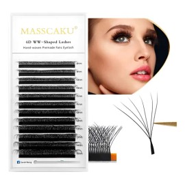 Blister Masscaku Extensiones De Pestañas 6d Ww Shape Volumen