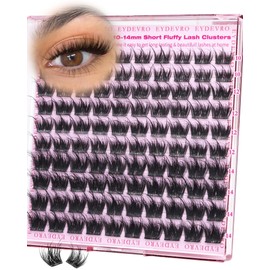 Short Lash Clusters Wispy Fluffy CD Curl Cluster Eyelash Extensions