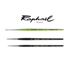 Raphael Brush Series 8413 Kolinsky Marten Extra Long Tip Fine Tip Set of 2 Size 0. 2 and 373
