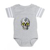 CafePress Scary Biohazard Radioactive Skull Anti Nuclear Cute Infant Baby