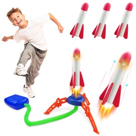 6 Rocket Toys, Rocket Air Pressure, Air Pressure Outdoor Toy, Rocket Outdoor Toy, Outdoor Toy for Children for Outdoor Children from 3-12 Years