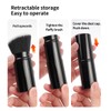 MAANGE 8 Pcs Makeup Brushes with Bag, Double-End Multi-functional Makeup