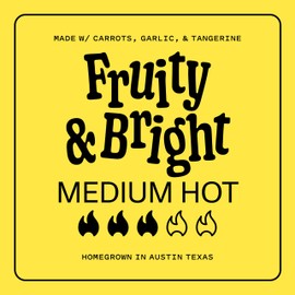 Yellowbird® Classic Habanero Hot Sauce 19.6 oz. Tabletop Size (Medium Hot | 1 Bottle | Made in Texas)