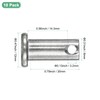 M METERXITY 10-Pack Single Hole Clevis Pins, M8 x 20mm
