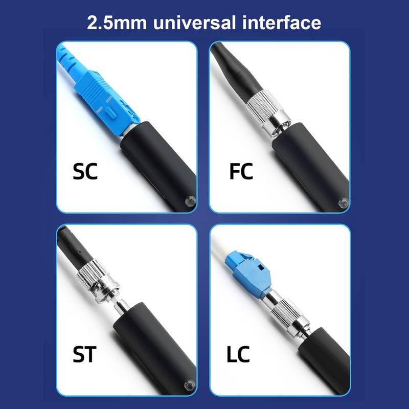 Visual Fault Locator VFL Universal Interface Optical Fiber Red Light