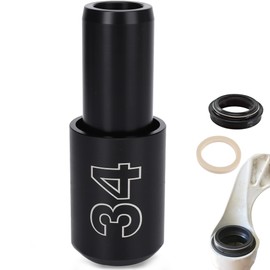 Dust Seal Installation Tool Fork Dust Seal Driver Dust Scraper Installation Tool Guide for Fox Rockshox Suspension Fork Lower Leg in 30mm 32mm 34mm 35mm 36mm 38mm 40mm (Size 34)