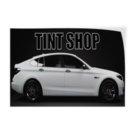Decal Stickers Multiple Sizes Tint Shop A Outdoor Advertising Printing Industrial Vinyl Safety Sign Label Automotive 7x5Inches