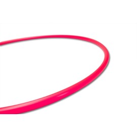 The Spinsterz Polypro Hula Hoop | Choice of Color and Size | 3/4" Tubing Size (UV Pink, 32 Inch Diameter)