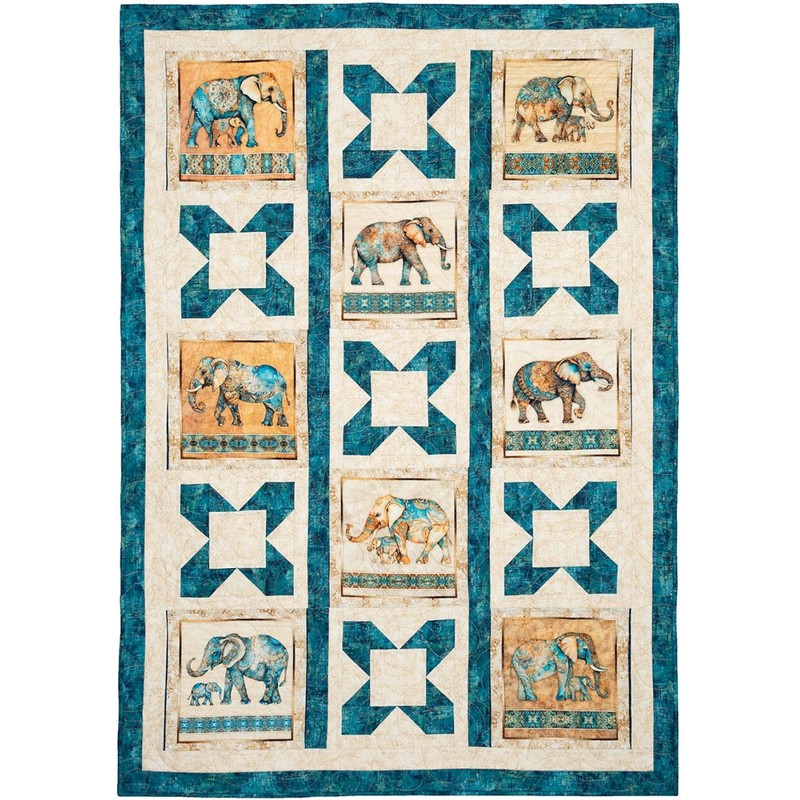 Fabric Cafe Panel Perfect 3-Yard Quilts Book – 8 Easy