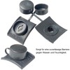 Dome Corrugated Sheets Mounting Material Pack of 100 Spacers Corrugated