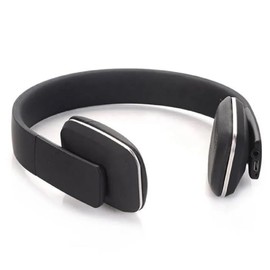 Aluratek Bluetooth Wireless Headphones - Retail Packaging - Black