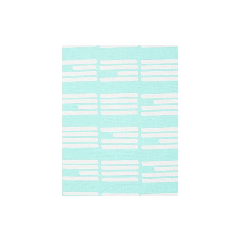 Addis Perfect Fit Cover Aquagreen (L), Cotton, Aqua Green Stripe,