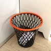 Pierre Henry 080349 Polypropylene Basket, Black/Orange, One Size