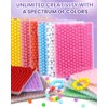 FIVEIZERO 150pcs Silicone Beads 15mm for Keychain Making, Bulk for