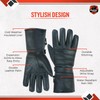 Daniel Smart Men Leather Gloves – Economy Leather Motorcycle Gloves
