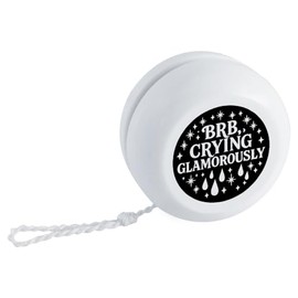 'BRB Crying Glamorously' Retro Style Yo-Yo (YY00047867)