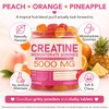 Creatine Monohydrate Gummies 5000MG with L-Taurine, BCAA, B12/6, 120 Count