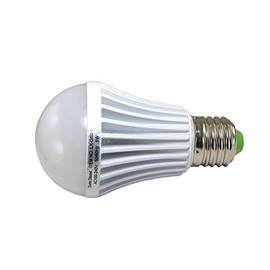 G60-1 LED Light Bulb 5 Watt 400 Lumens 140° 40w Equivalent 100-240v AC 50/60 Hz E-26 30000+ Hour Aluminum 2 Year Warranty