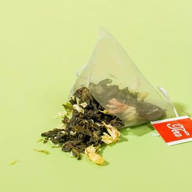 JINQI Chinese Jasmine Tea Flavored tea Flower tea tea bags (Jasmine green tea) 茉莉绿茶 2.11oz(60g，3gx20P)