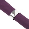 Fennco Styles Classic Design Metal Napkin Ring - Set of