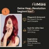 FemMas Haarfarbe Mittelblond Amber Kupfer 7.84 I Professionelle Creme Haarfarbe