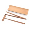 POFET Tea Ceremony 4 PCS/SET Handmade Bamboo Rectangle Tea Serving