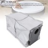 10pcs Robot Vacuum Cleaner Dust Bag Effective Filtration Dust Collection