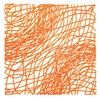 Koziol 2033509 Silk Room Divider Ornament, Transparent Orange