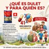 Dulet 3 Pack Lactosuero Suizo Vainilla 450gr, 100% Natural