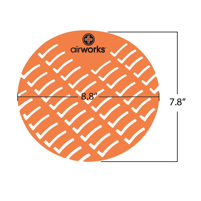 Hospeco - CC-007 Airworks AWUS007-BX Urinal Deodorizer Screen Mango Orange