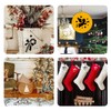 64Pcs Small Christmas Stencils, 3X3 Inch Reusable Craft Stencil for