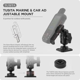 TUSITA Marine & Car Adjustable Mount Compatible with Garmin Handheld - GPS System Accessories