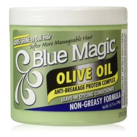 Aceite De Oliva Antirotura Blue Magic Para El Cuidado Del Ca