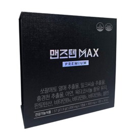 Men's Ten Max Saw Palmetto Men's Health Functional Food Octacosanol Prostate Health, 1 Box, 30 Servings / 맨즈텐맥스 쏘팔메토 남성건강기능식품 옥타코사놀 전립선건강, 1박스, 30회분
