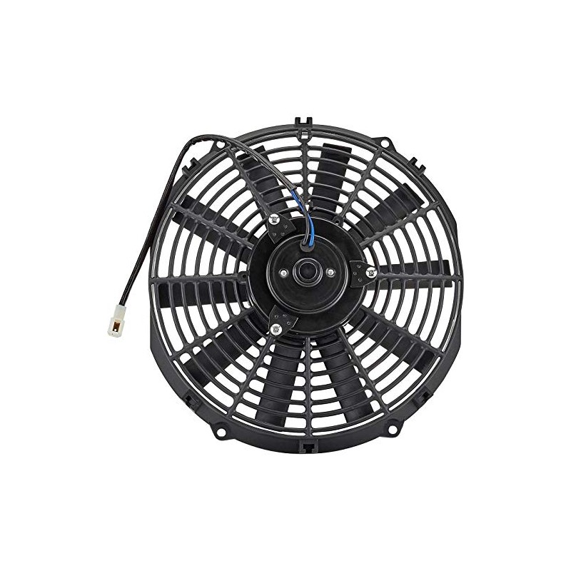 6 Volt Electric Radiator Cooling Fan-12 Inch Dia. Push/Pull-10 Blade