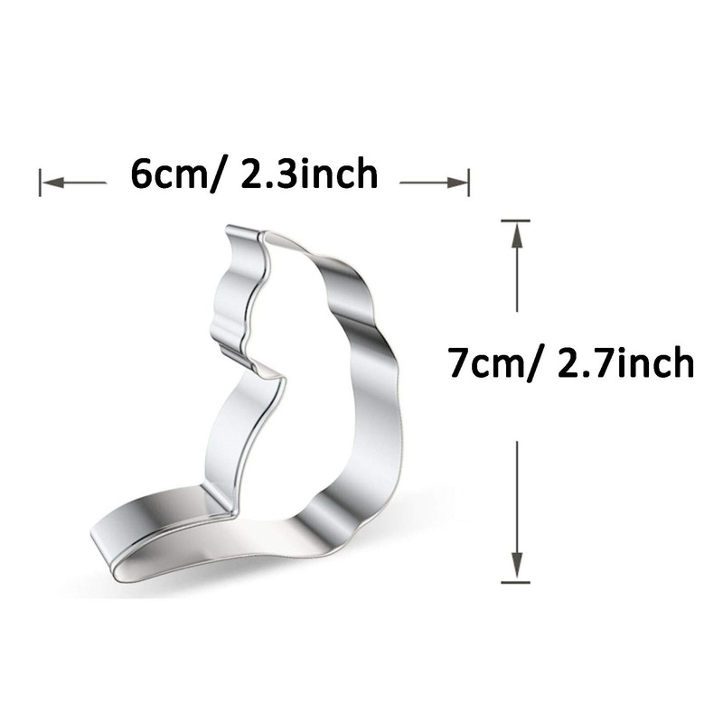 WJSYSHOP Cat Cookie Cutter - C