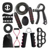 Entrenamiento De Agarre Mano Elastica Fortalecedor Dedo 9pcs