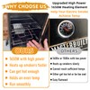 Upgrade 1650W Electric Smoker Heating Element Replacement Kit with Adjustable