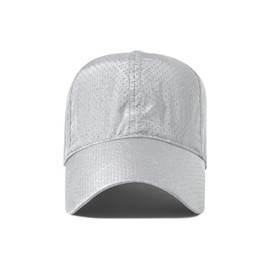 YAMEE Baseball Cap Women's Summer Quick-Drying Baseball Cap Women's Mesh Breathable Sun Hat Women's Sun Protection Peaked Cap Women's Lightweight Soft Baseball Cap Unisex for Outdoor Sports, Two Sizes