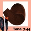 Nutrapel Color Tech Tinte Tono Rojizo 7.44 Rubio Cobrizo Intenso