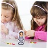 Vaguelly 1 Set Nesting Dolls Craft Kit DIY Matryoshka Doll
