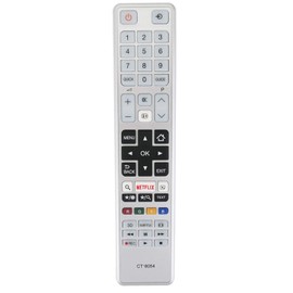 VINABTY CT-8054 Ersatz Fernbedienung Passend für Toshiba LED TV 32W3753DG 40S3653DB 49L3763 32L3733 32L5660 40L5660 43L5660 49L5660 55L5660 43L3733