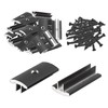 Pack of 100 Aluminium Alloy Patio Clips Fixing Clips Hidden