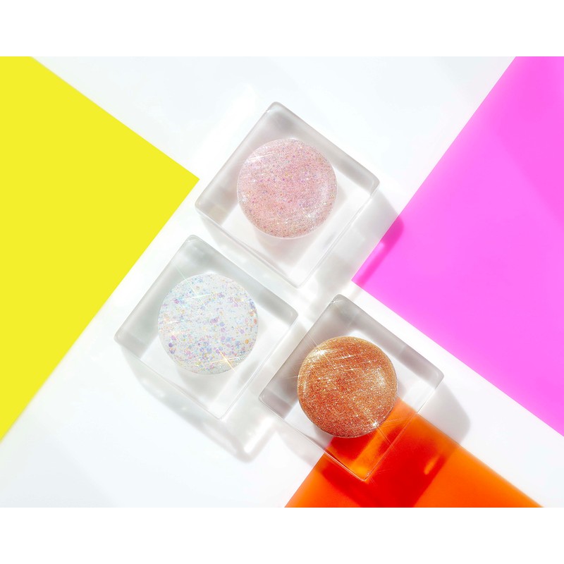GALLZ Glitter 02 Fantasy Pink Angel 0.1 oz (2.5 g),